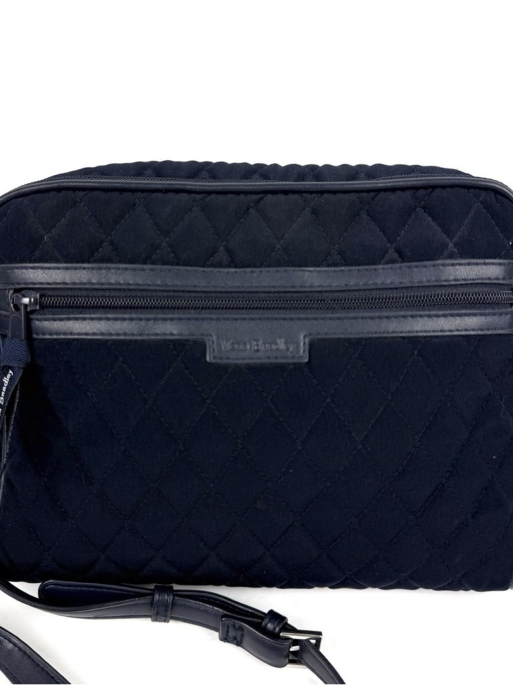 Vera Bradley Quilted Crossbody Bag - Navy